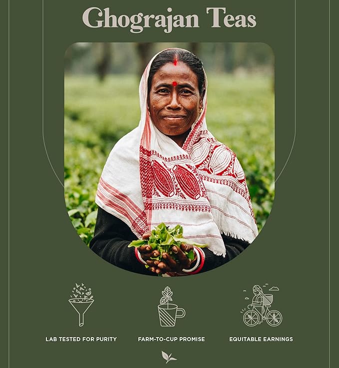 Assam CTC Loose Black Tea (100+ Cups) - High Caffeine Strong Breakfast Tea - Fresh Harvest - Directly Shipped from Our Family-Owned Estate in India - Great for Cold Brew, Kombucha & Iced Tea
