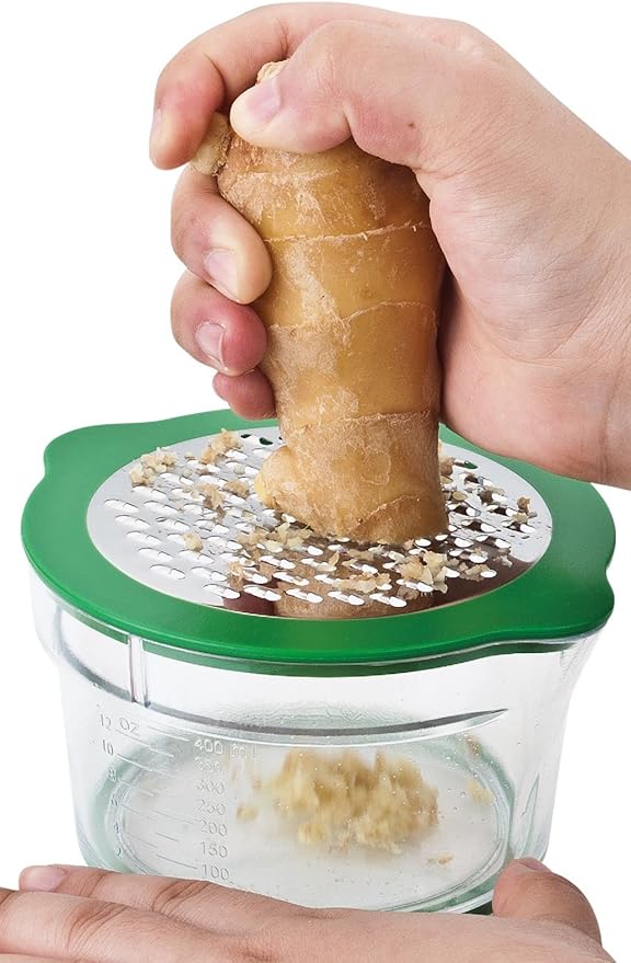 Cestari Corn Cob Peeler MultiTool Set - Includes Corn Cob Remover, Pusher, Measuring Cup, and Grater