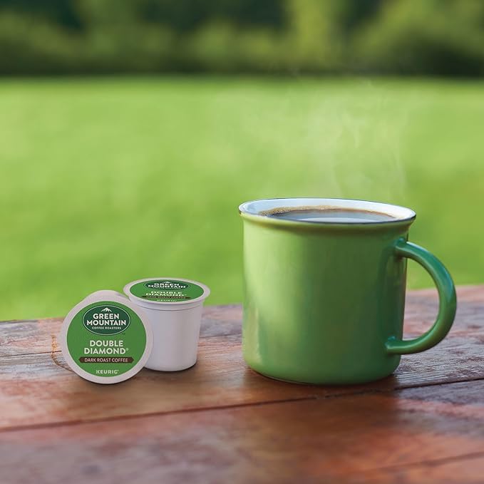 Green Mountain Coffee Double Black Diamond, K-Cup for Keurig Brewers, 24 Count (Pack of 2)