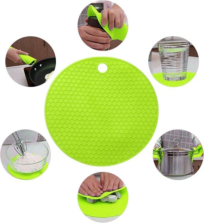 4 Pieces Jar Opener Multi Function Bottle Opener Kit Can Opener with Non Slip Gripper Pad
