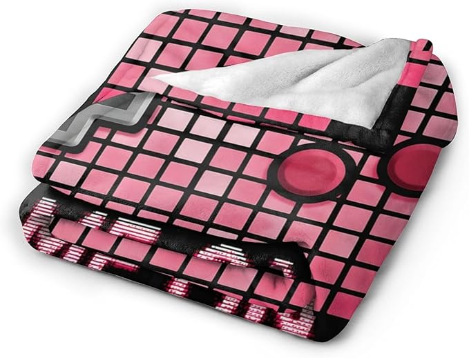 Gaming Blanket Gifts for Girls Boys Gamer Throw Blankets Cozy Plush Fleece Video Game Decor Flannel Fuzzy for Kids 50"X40"