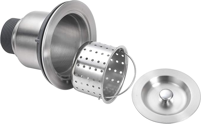 STARSTAR Workstation Ledge Undermount Single Bowl 304 Stainless Steel Kitchen Sink, With Grid, Cutting Board (15 x 15)
