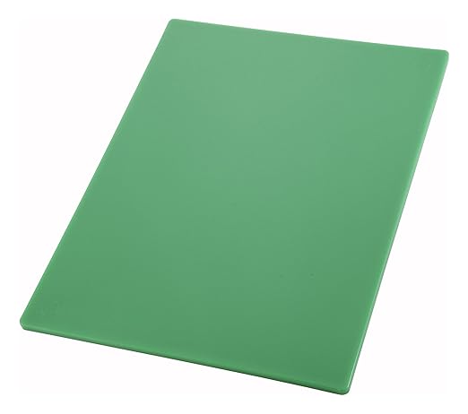Winco Cutting Board, Medium, Green (CBGR-1824)