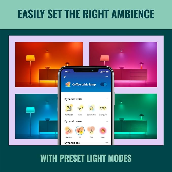 WiZ Connected 65W BR30 LED Smart Light Bulbs - Connects to Your Wi-Fi - E26 Smart Bulb - Control with Voice or App + Activate with Motion - Matter Compatible - 2 Pack