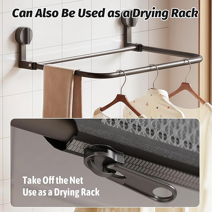 Balcony Drying Racks Foldable Multifunctional Stainless Steel Sock Drying Shelf Window Retractable Drying Clothes and Shoes Rack