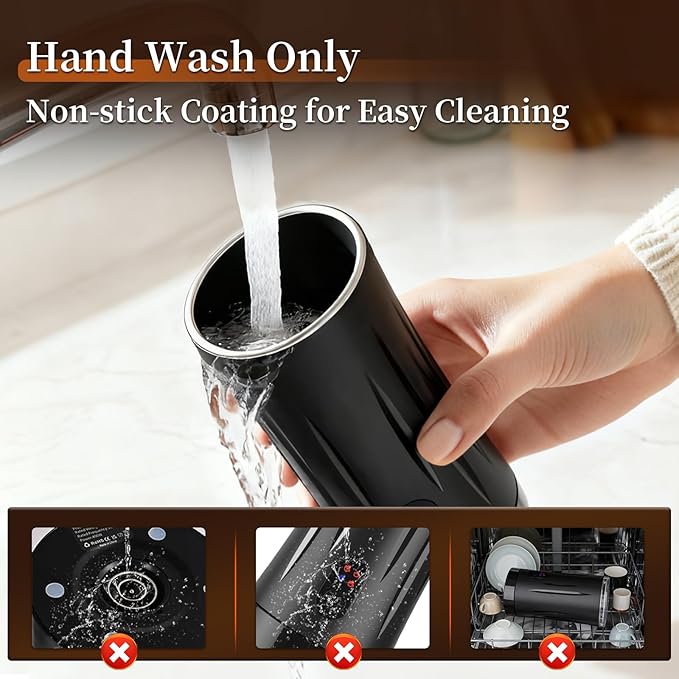Milk Frother and Steamer, 4-in-1 Electric Frother Machine for Coffee with Hot & Cold Foam, Auto Shut-Off, Quiet Design for Latte, Cappuccino, Macchiato(black)