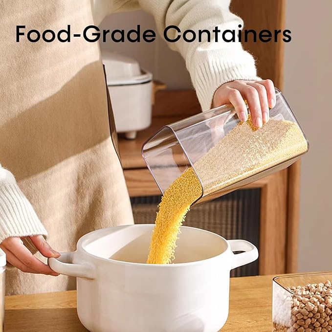 Airtight Container Food Storage Containers Kitchen Pantry Storage Containers for Snacks Candy Salt Herbs Spices (3)