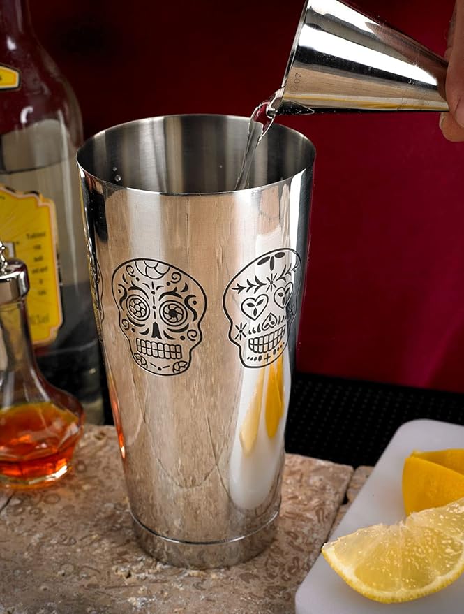 Barfly 28oz Shaker Tin, Day of the Dead