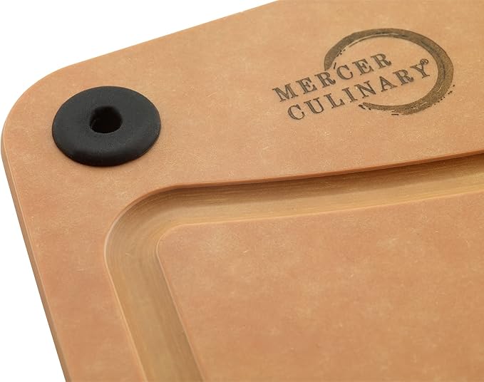 Mercer Culinary Composite Cutting Board 11 3/4" x 9 1/4", with Non Slip Feet and Juice Groove, Small