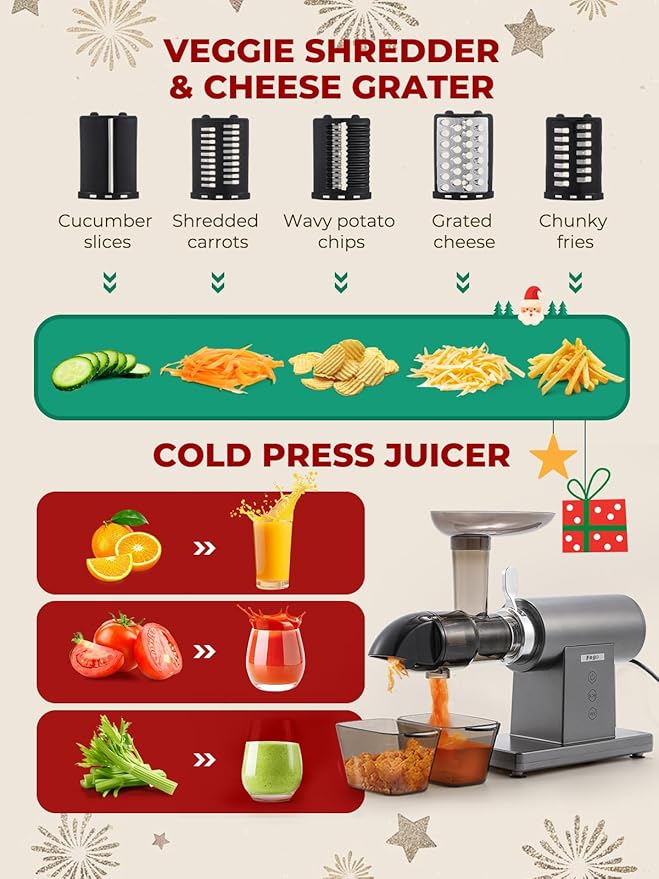 Electric Meat Grinder 3200W Multifunctional Meat Grinders Chopper Machine with Cutting Blade 3 Grinding Plates 3 Sausage Stuffers Kubbe Kit Juicer Cheese Grater Veggie Shredder Slicer