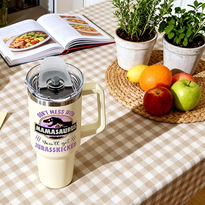 Christmas Gifts for Mom, Women - Gifts for Mom from Daughter, Son - Cool Birthday gifts for Moms, Women, Mothers - Moms Birthday Gift Ideas - Best mom Tumbler 40 Oz Stainless Steel moms Coffee Cup