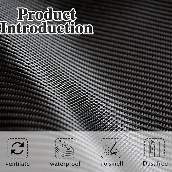 Garment Bag, 24'' x 43'' Suit Bag, 4 Packs, Dress Bags for Gowns, Garment Bags for Travel, Travel Garment Bag, Garment Bags for Hanging Clothes, Washable Suit Cover for Suits, Coats (Black)