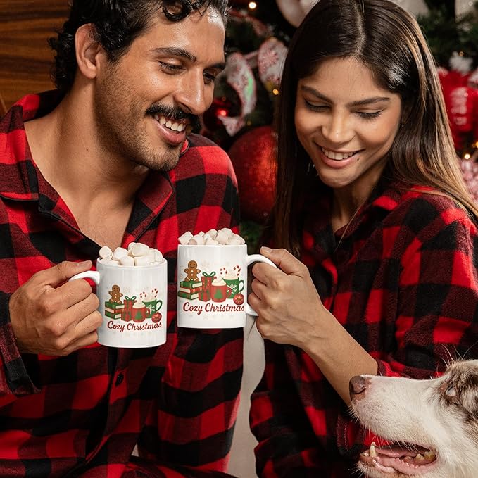 Christmas Party Mug Decor, Christmas Coffee Mug, Gift for Friends Coworker, Stocking Stuffers