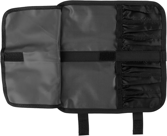Mercer Culinary Plating Tool Roll, Black
