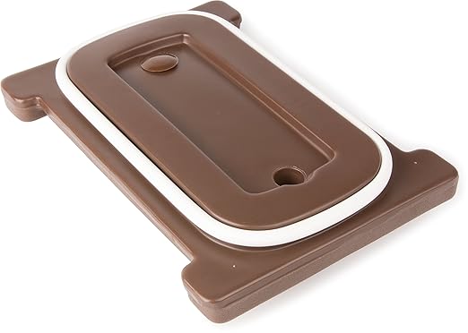 Carlisle FoodService Products Cateraide Insulated Beverage Dispenser with Handles for Catering, Kitchen, and Restaurants, Plastic, 2.5 Gallons, Brown