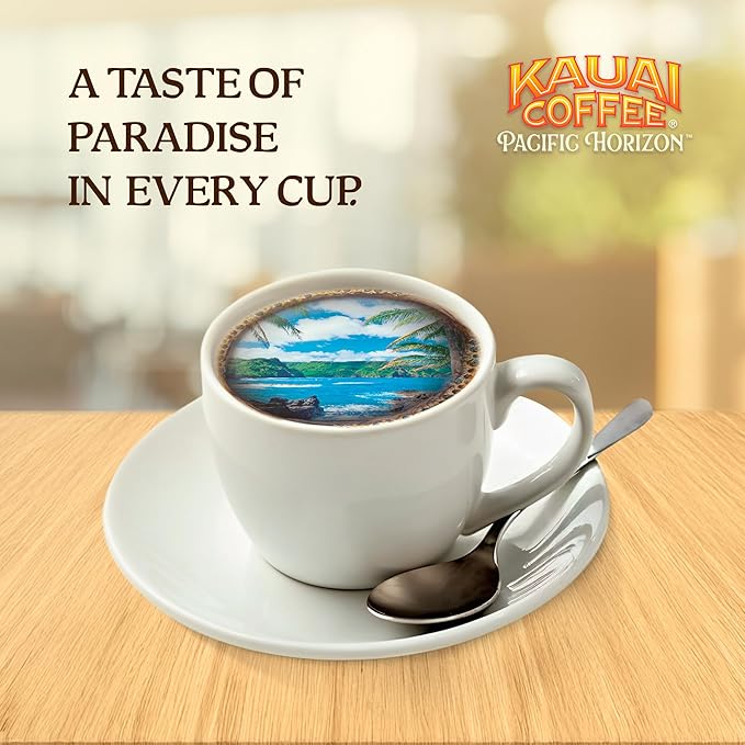 Kauai Coffee Espresso Pods Compatible with Nespresso Original Coffee Makers – Arabica Coffee, 10% Hawaiian – Medium Roast, Floral Notes & Smooth Finish – Wailua Falls, 1 Pack of 10 Espresso Pods