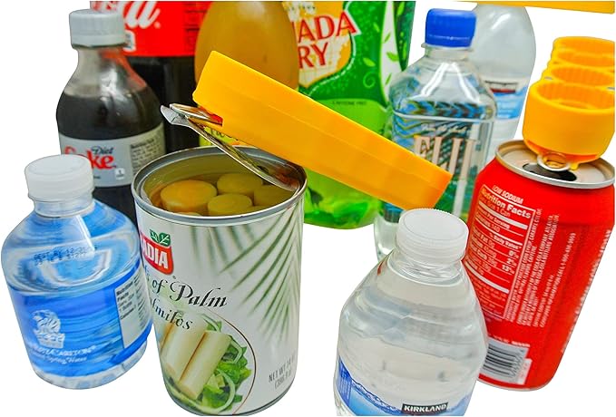 COMBO – 1 mO MINI for small plastic caps & 1 mO PLUS for larger plastic caps See Pictures for Better Understanding – Soda Opener - Water Opener | Twist-off | Good for 16 sizes | Help Aids