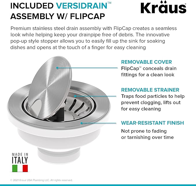 KRAUS Bellucci 30” in. Undermount Workstation Granite Kitchen Sink in Metallic Black with Accessories, KGUW2-30MBL
