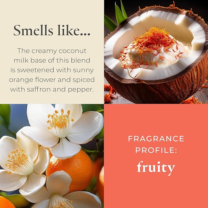PartyLite Set of 12 Tea Lights Candles, Creamy Coconut Milk with Orange Flower Scent, Aromatherapy Scented Candles Gift Set, Up to 4 to 6 Hours Burn Time