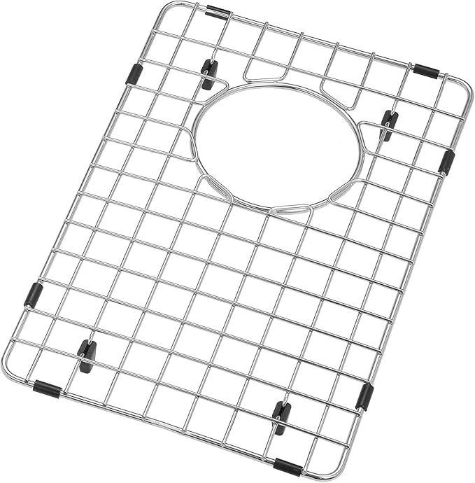 STARSTAR Workstation Ledge Undermount Single Bowl 304 Stainless Steel Kitchen Sink, With Grid, Cutting Board (15 x 19 x 10)