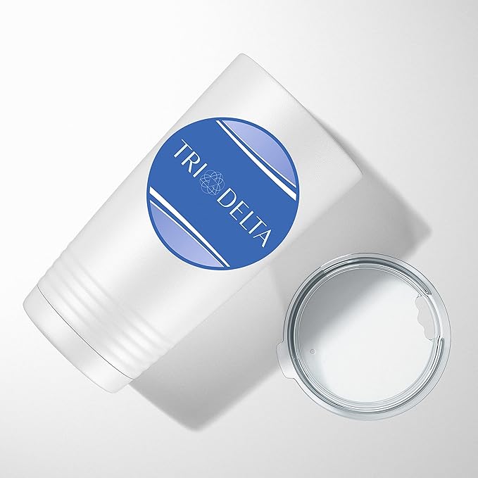 Sorority Stainless Steel Tumbler - 20oz - Ringed Base (#1)
