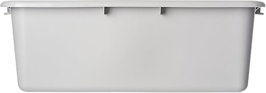 Carlisle FoodService Products 44011SKD23 Comfort Curve Bus Box/Utility Box, 7" Deep, Gray (Pack of 240)