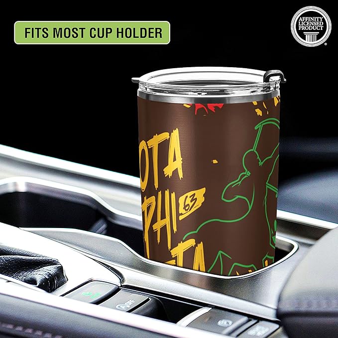 Iota Phi Theta Officially Vendor - 20 oz Stainless Steel Insulated Sublimation Tumbler - Stars - Fraternity Paraphernalia