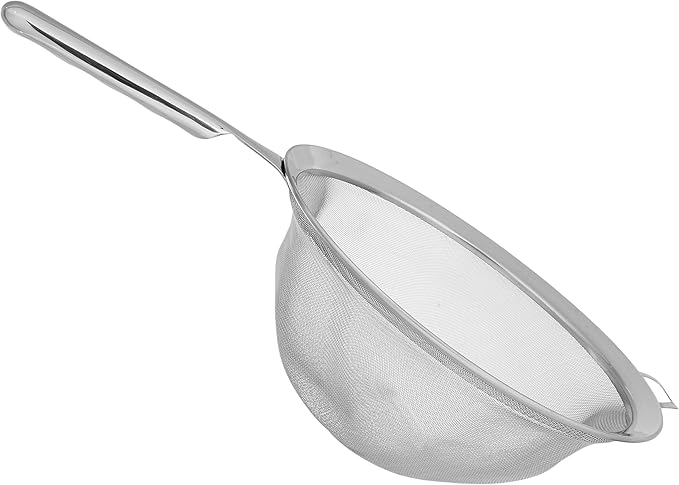 Norpro, 10" KRONA Stainless Steel Double Mesh Strainer, Silver