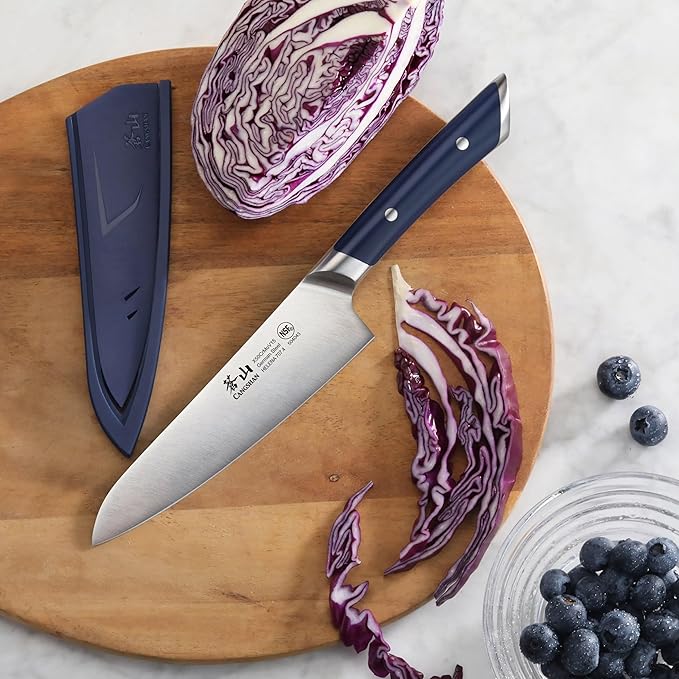 Cangshan HELENA Series 5.5-Inch Prep Utility Knife, Forged German Steel (Navy Blue)