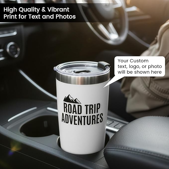 Personalized Tumbler With Names Custom Coffee Tumbler Custom Cups Customized Cup Photo Mugs Personalized Picture Customizable Create Your Own Tumblers Gifts For Travel
