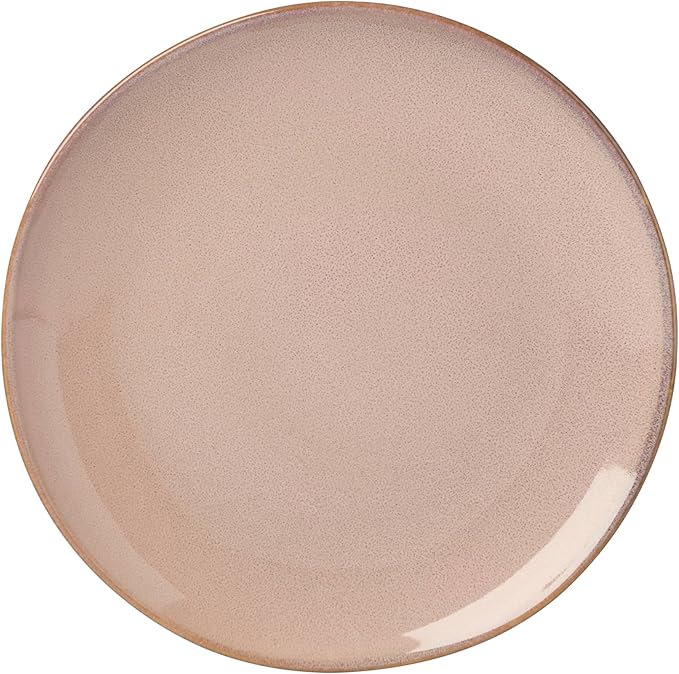 Oneida 897202 Organic Shades 12-Piece Dinnerware Set, Clay