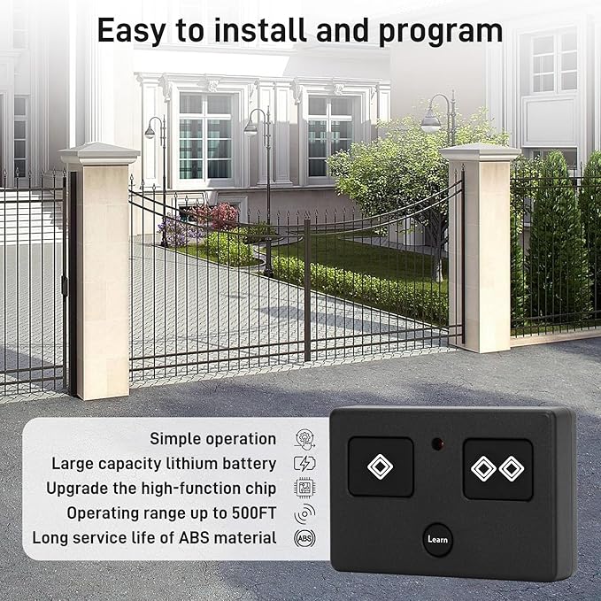 3 Button gate Opener Controls