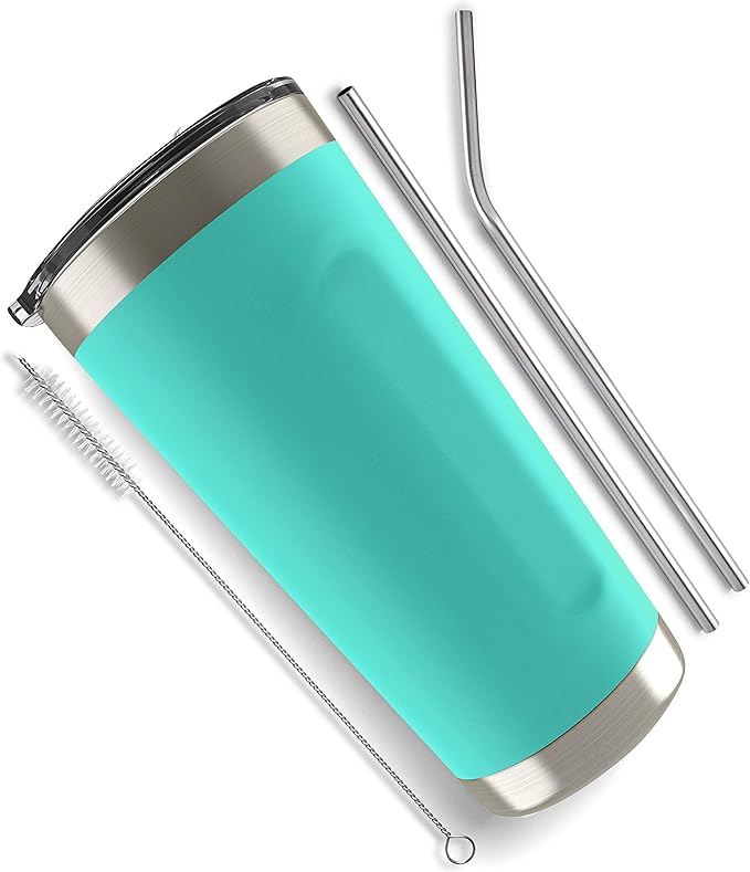 Updated, Personalized Tumblers, Stainless Steel 30 oz Tumbler w/Lid |13 Designs| Personalized Cups Double Walled Insulated Coffee Cup for Travel, Fitness | Hot & Cold Drink Use - Hot Pink