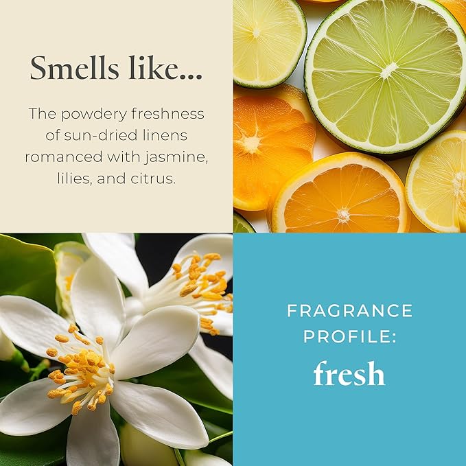 PartyLite Tea Lights Candles, Crisp Linens with Jasmine and Lily Scent, Gift Set of 12, Aromatherapy with up to 4 to 6 Hours Burn Time, Ideal for Home Decor, Holiday Gifting & Celebration