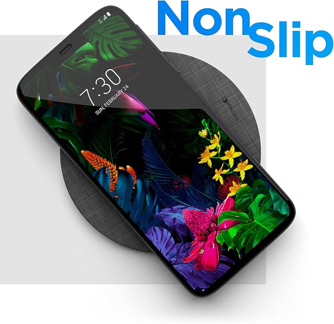 Encased Fast Charge Wireless Charger for LG G7 ThinQ, LG G8 ThinQ, Rapid Quick Charge Qi Pad w/Charging Power Cable (Ac Adapter Sold Separately) Case Friendly Design (LG V40 ThinQ, LG V50, V60)