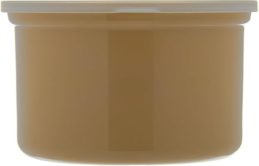 Carlisle FoodService Products Classic Round Storage Container Crock with Lid for Kitchen, Restaurants, Home, Plastic, 1.5 Quarts, Beige