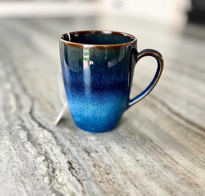 CeramicAzoia Dinnerware Set of 4 (Cobalto Blue, Mug)…