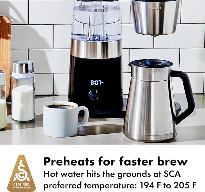 OXO Brew 9 Cup Stainless Steel Coffee Maker