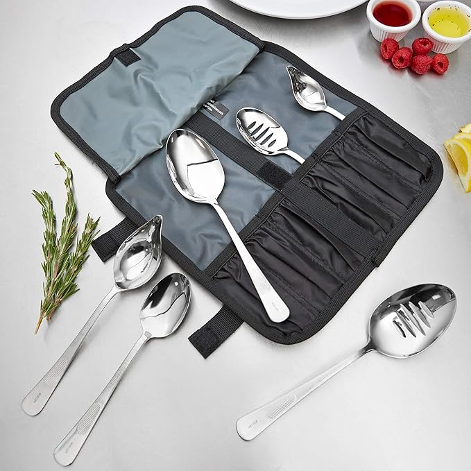 Mercer Culinary 7 Piece Plating Spoon Kit