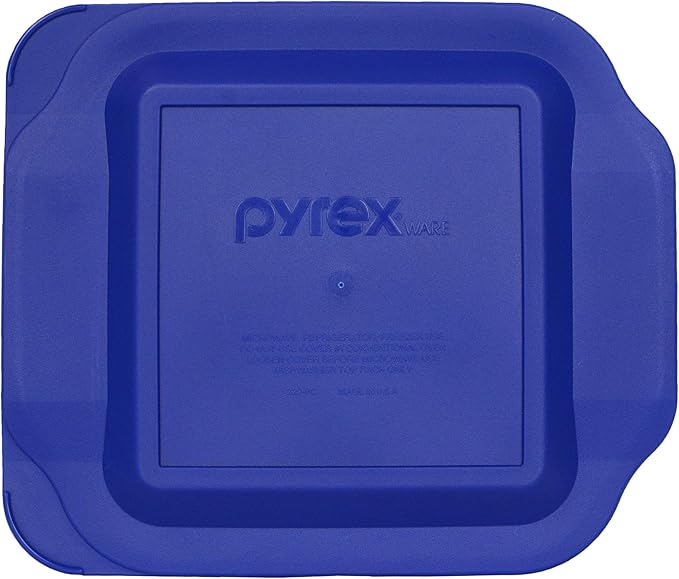 Pyrex 222-PC 2qt Blue Food Storage Replacement Lid (4-Pack) – Made in USA