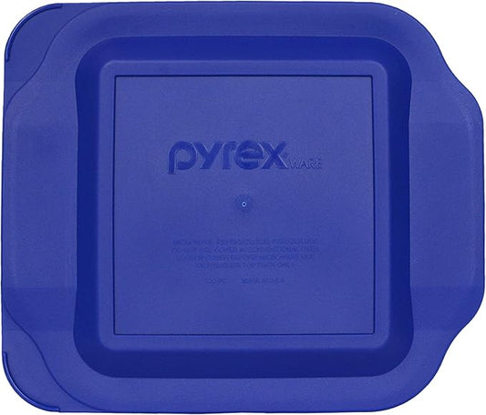 Pyrex 222-PC 2qt Blue Food Storage Replacement Lid (4-Pack) – Made in USA