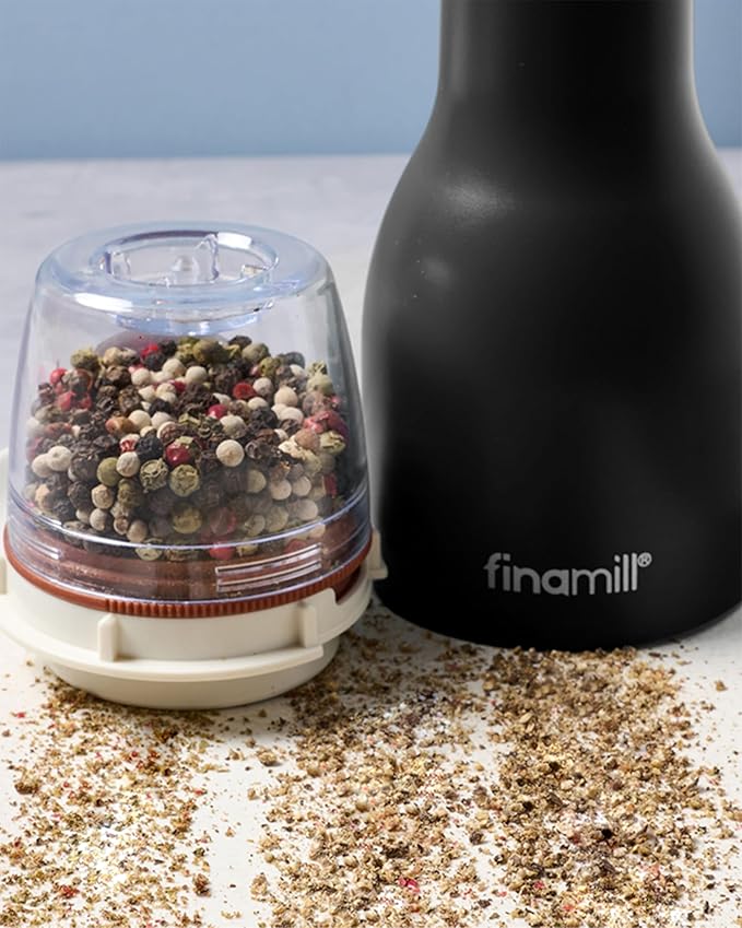 FinaMill Interchangeable Spice Pod - FinaPod Peppercorn Tuned for Peppercorns - Grinds All Types of Peppercorns from Coarse to Fine - 1 Pod