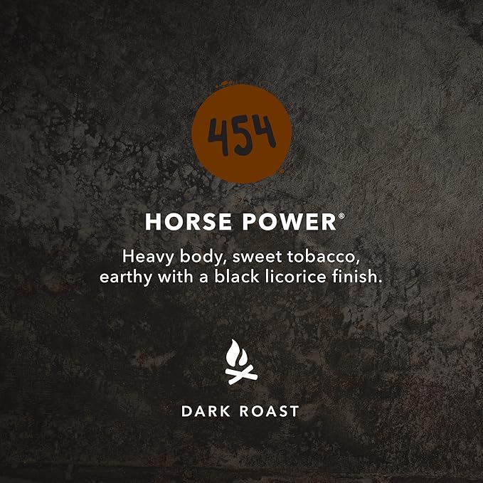 Kicking Horse Coffee, 454 Horse Power, Dark Roast, Whole Bean, 2.2 lb