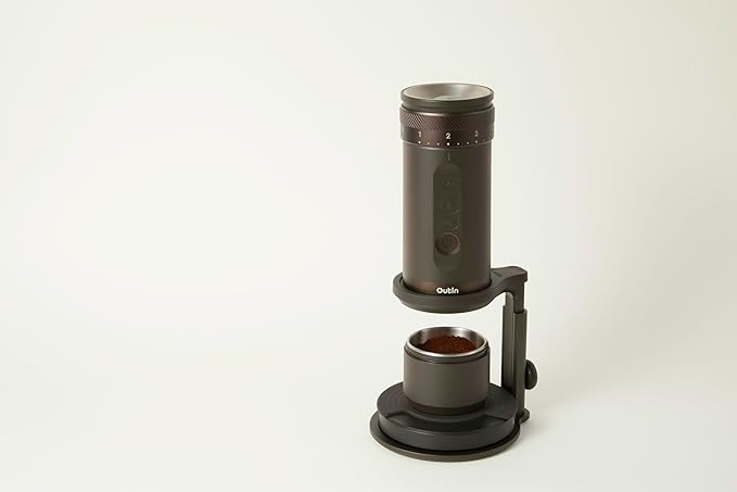 OutIn Fino Portable Electric Coffee Grinder, Portable Coffee Scale, Coffee Stand