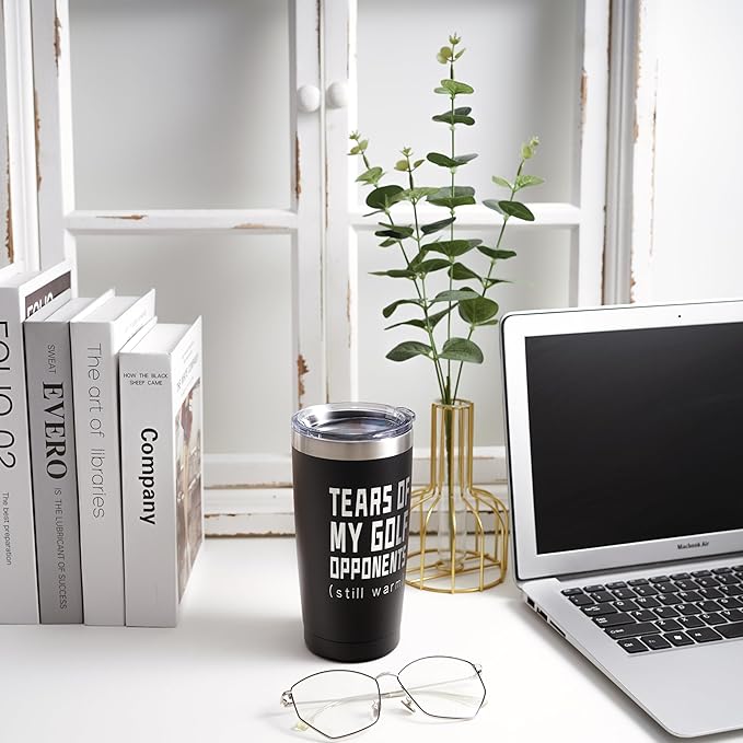 Golf Gifts for Men Unique - Funny Golf Gifts for Men, Him, Dad, Uncle, Boyfriend, Husband, Brother, Golf Lovers - 20 Oz Tumbler