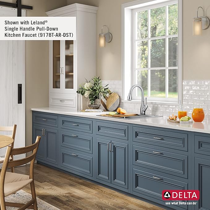 DELTA FAUCET 95A932-25S-SS Lorelai Workstation Kitchen Sink Drop-in Top Mount Stainless Steel Single Bowl with WorkFlow Ledge and Chef’s Kit of 5 Accessories