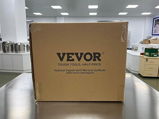 VEVOR 8 Pack Hotel Pans with Lids, 1/3 Size Anti-Jam Steam Pan, 0.8mm Thick Stainless Steel Steam Table Pan, 6-Inch Deep Commercial Table Pan, Catering Storage Food Pan, for Industrial & Scientific