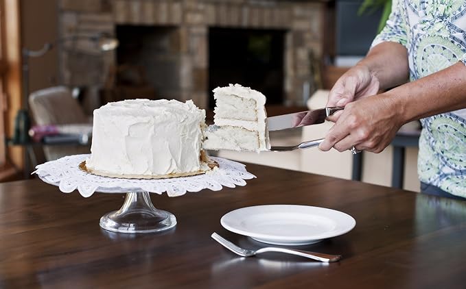 Fortessa Grand City Stainless Steel Cake Serving Set in a Box