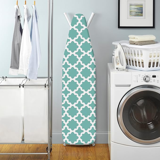 Whitmor Deluxe Replacement Ironing Board Cover and Pad - Concord Turquoise