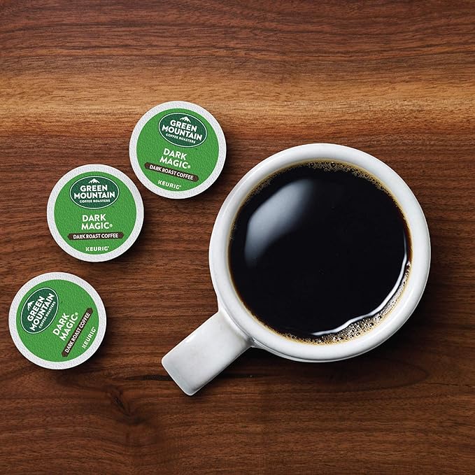 Green Mountain K-Cups Dark Roast, 0.4 ounce, 12 count (4.8oz net)